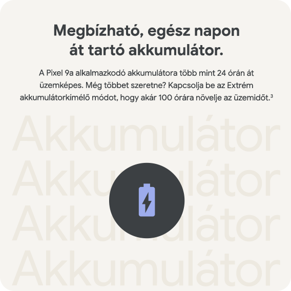 Pixel 9a akksi