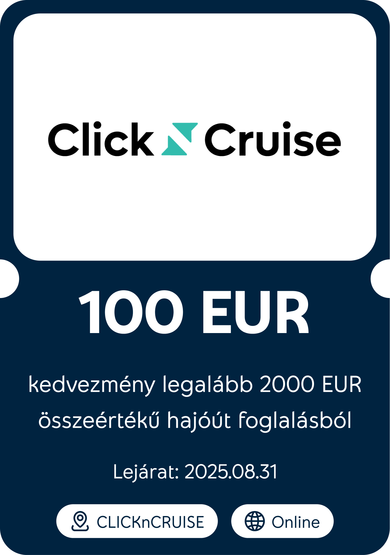 ClickNCruise kupon