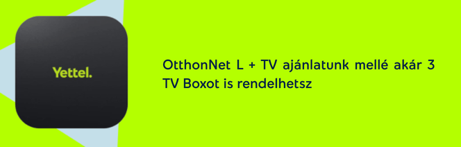 Yettel Animation TV csomag ajánlatok - Yettel