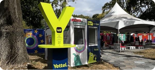 Yettel Mobiltöltőállomás