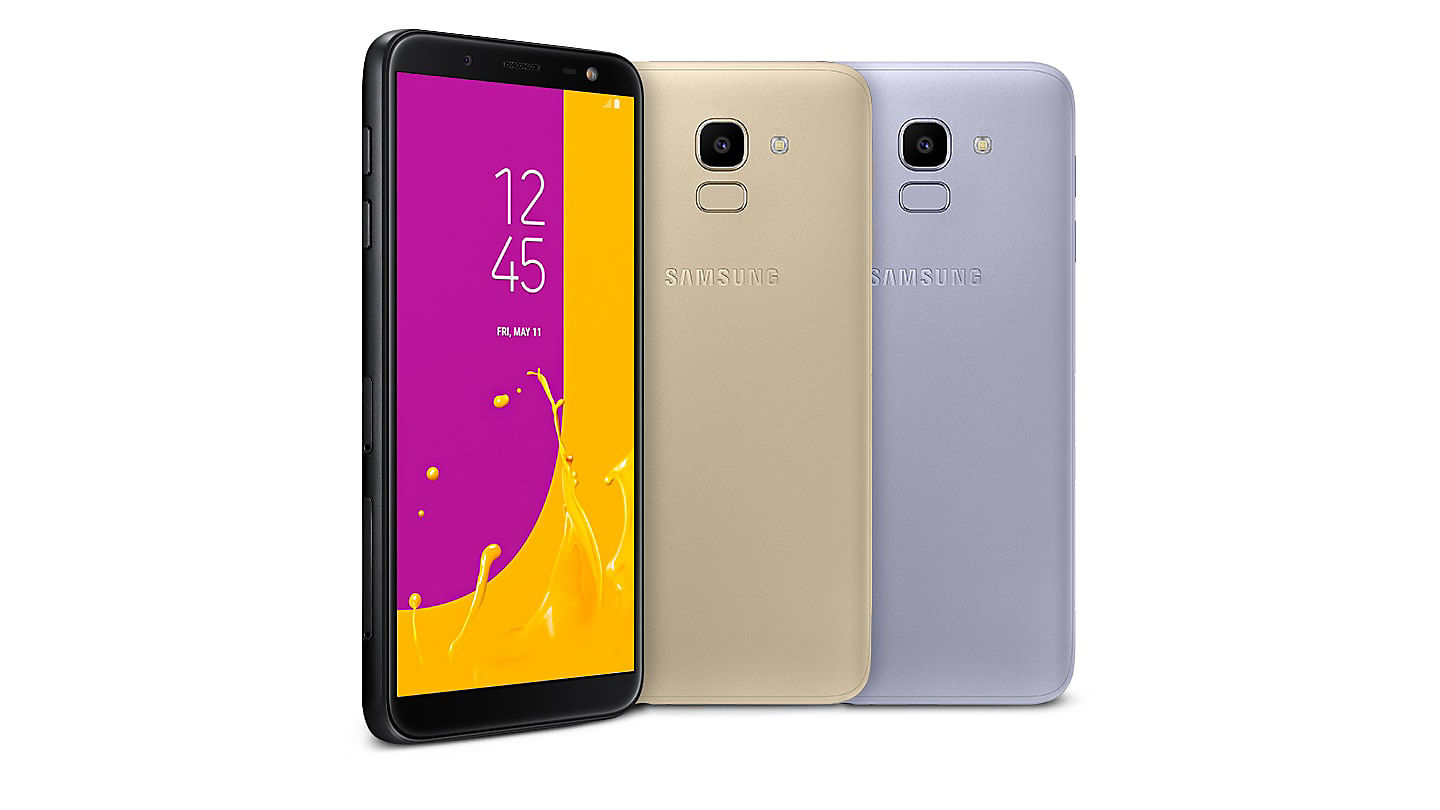 Samsung J6_színek