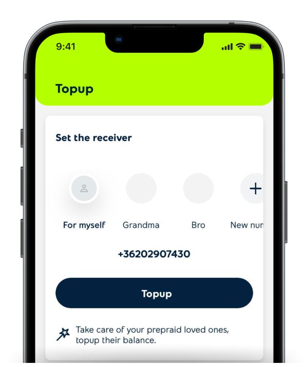 Top up Top up