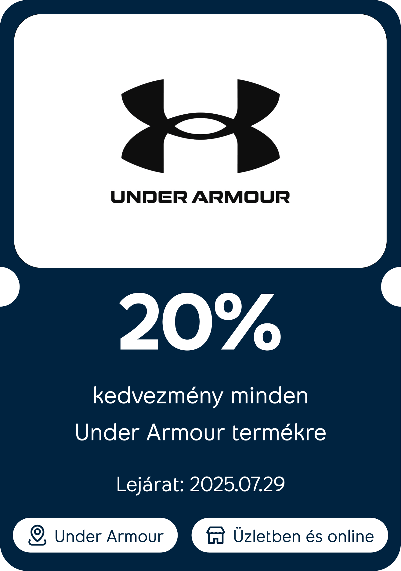 Under Armour kupon: Július
