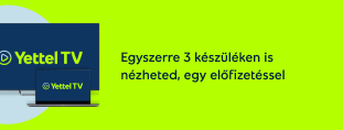 TV csomag ajánlatok - Yettel