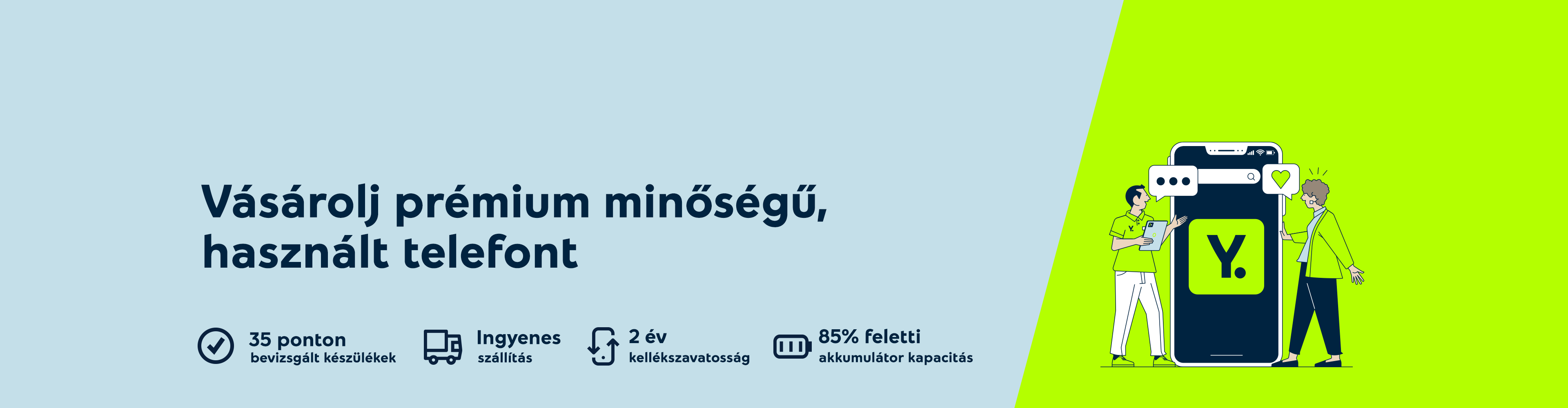 Vásárolj prémium minőségű hazsnált telefont