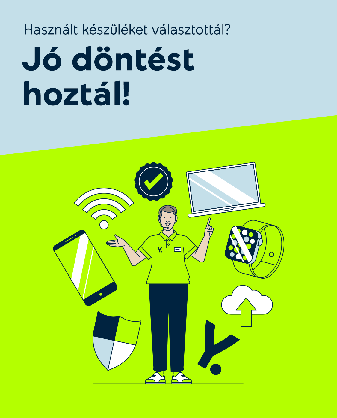 Felújított és használt telefonok a Yettelnél