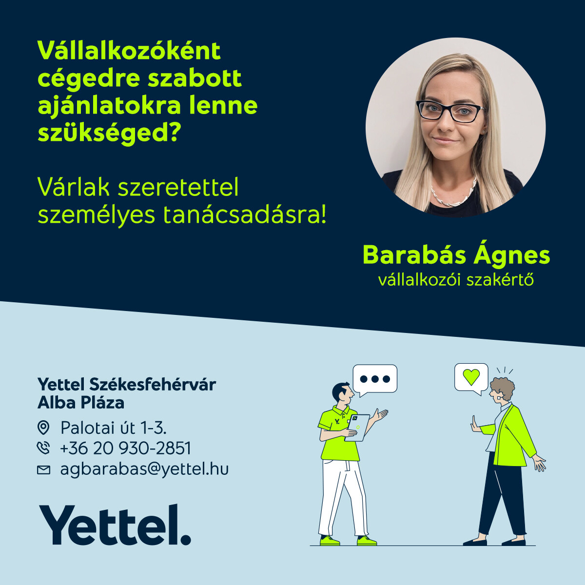 Barabás Ágnes  Kisvállalkozói szakértő