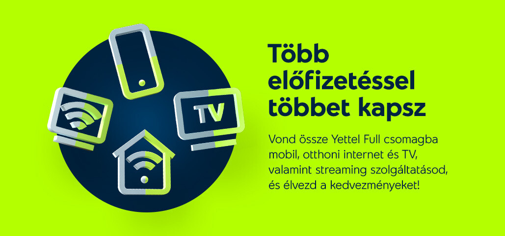 Yettel Full Több előfizetéssel többet kapsz