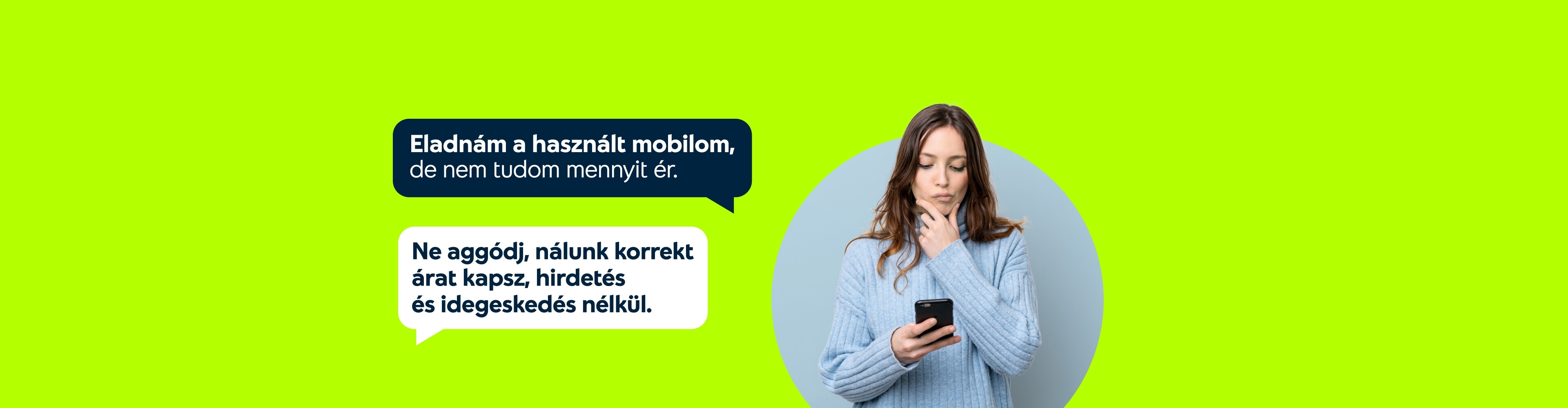 Használt készülék eladás