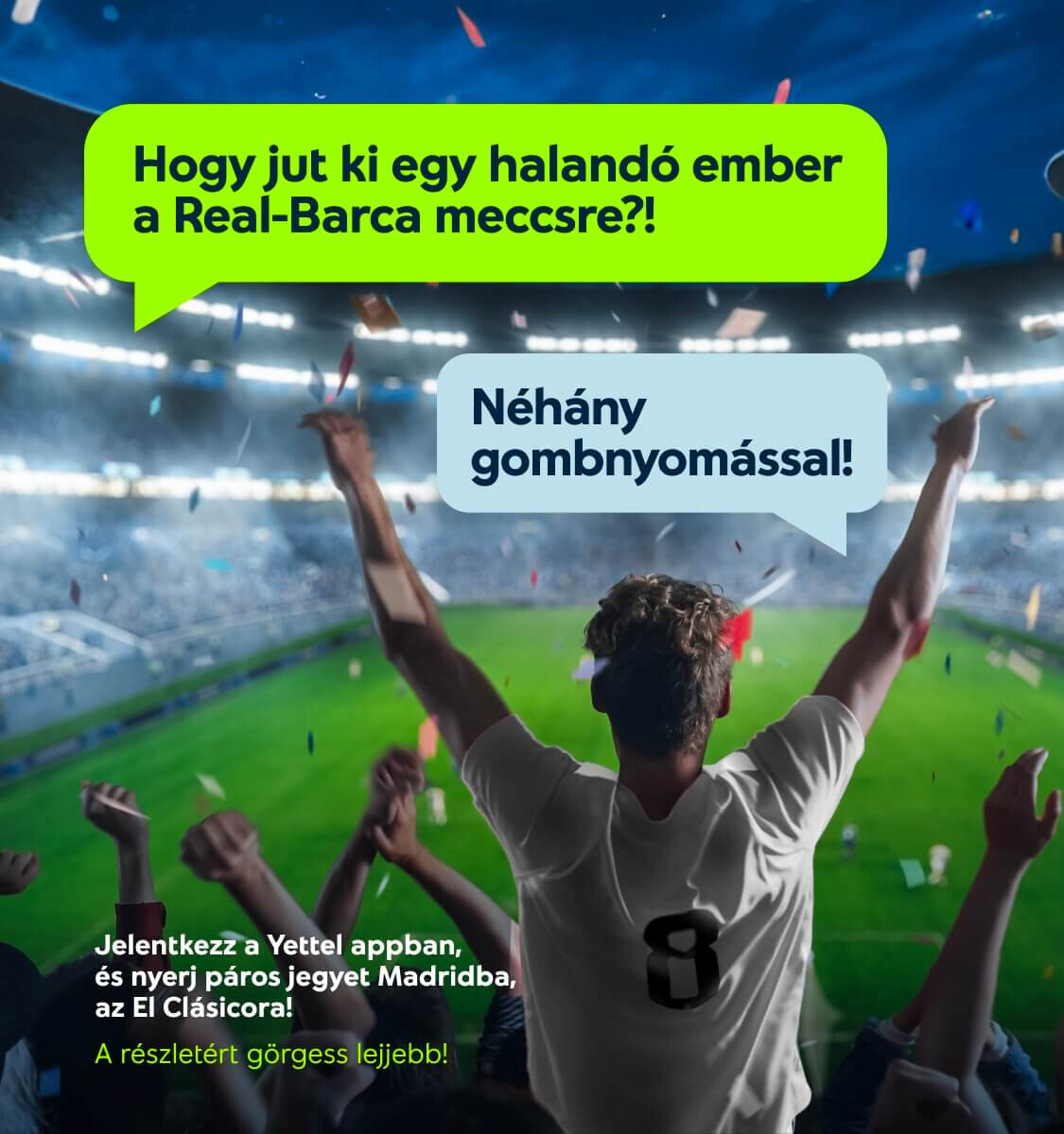 Nyerj páros jegyet az El Clásicora!