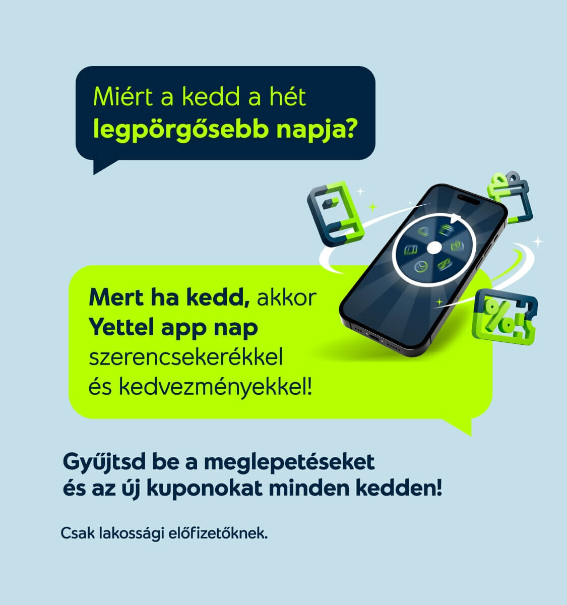 Yettel Animation Kuponok a Yettel Appban - Yettel