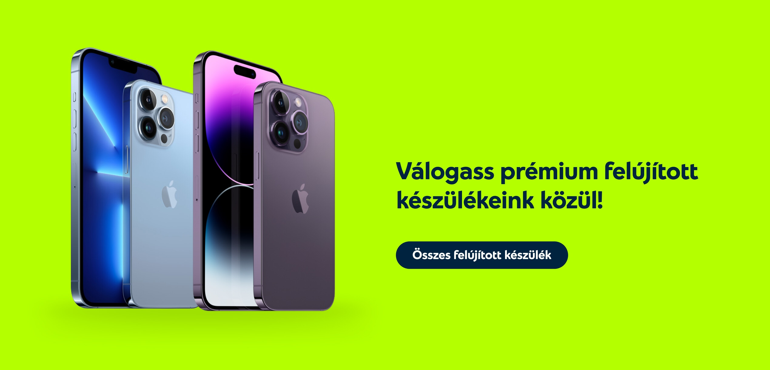 Prémium felújított mobilok