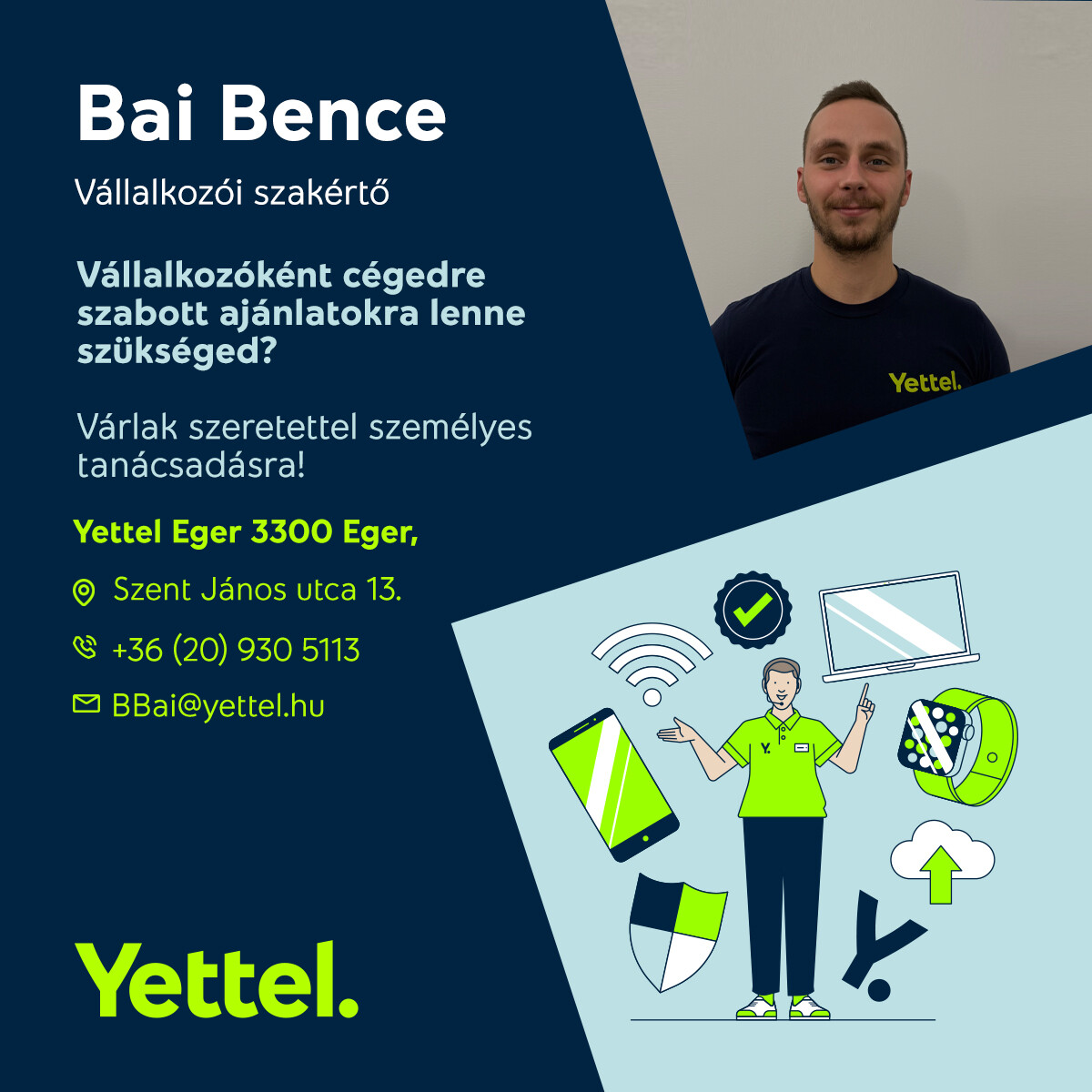 Bai Bence Kisvállalkozói szakértő