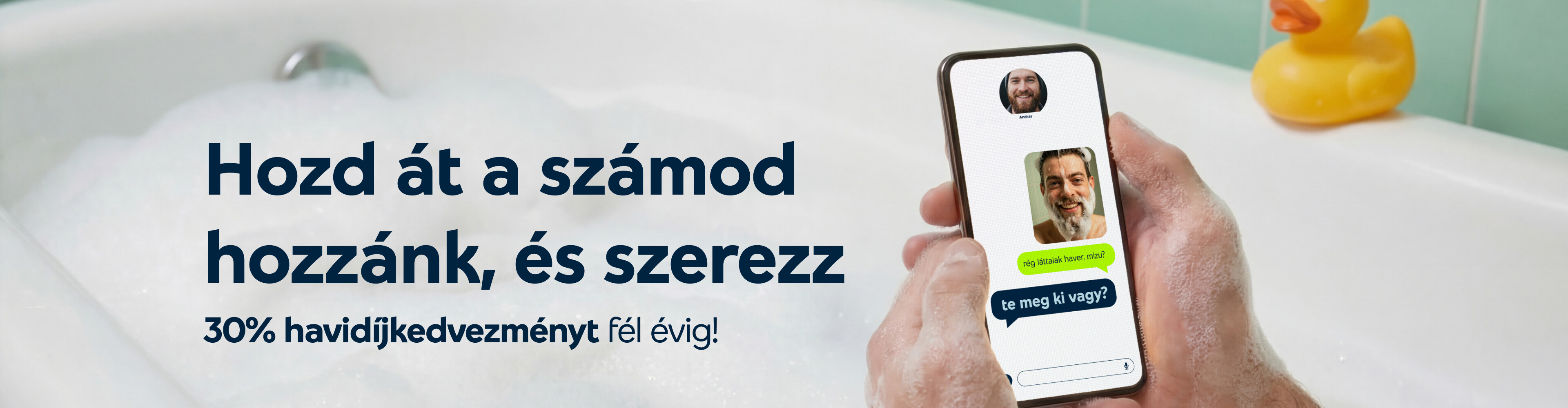 Számhordozás kampány banner