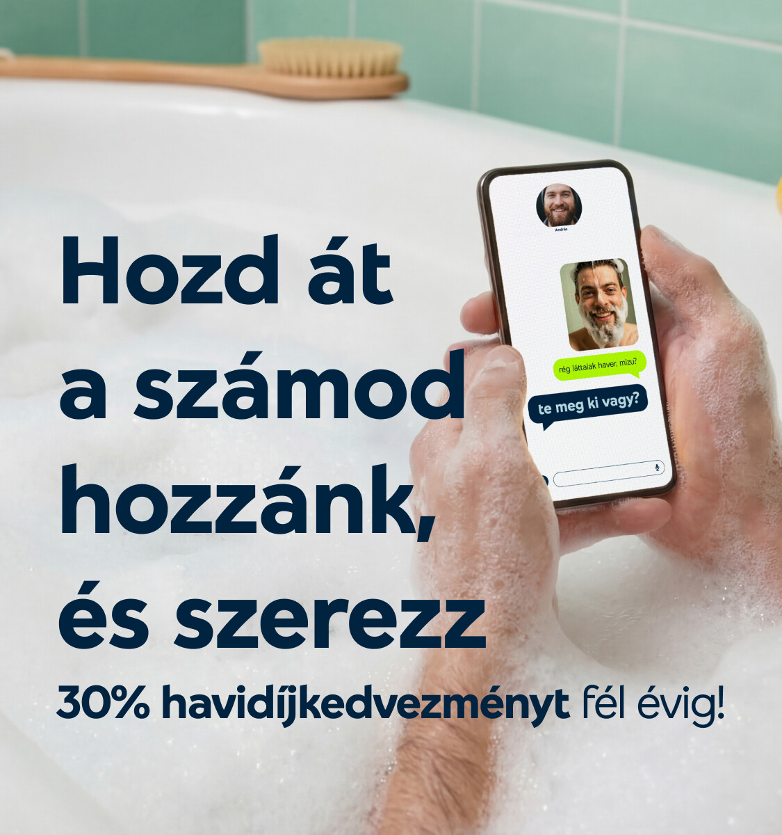 Számhordozás kampány banner