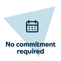 no commitment required