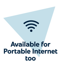 Available for Portable Internet too