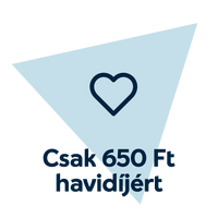 Csak havi 650 Ft havidíjért