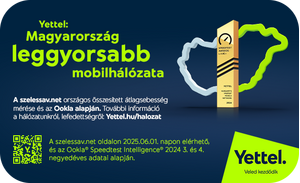 Yettel Magyarország legjobb hálózata badge