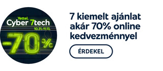 Cyber7tech kiemelt készülékek akár 70% kedvezménnyel