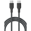 Szövet adatkábel Type-C to Type-C 1m 60W
