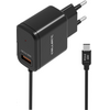 Hálózati töltő USB-C kábellel, 30W