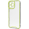 Celly GLOW szilikon tok, fluoreszkáló szélekkel, iPhone 16 Pro Max