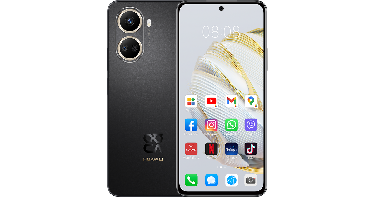 HUAWEI Nova 10 SE 128 GB Dual SIM Fekete - Yettel