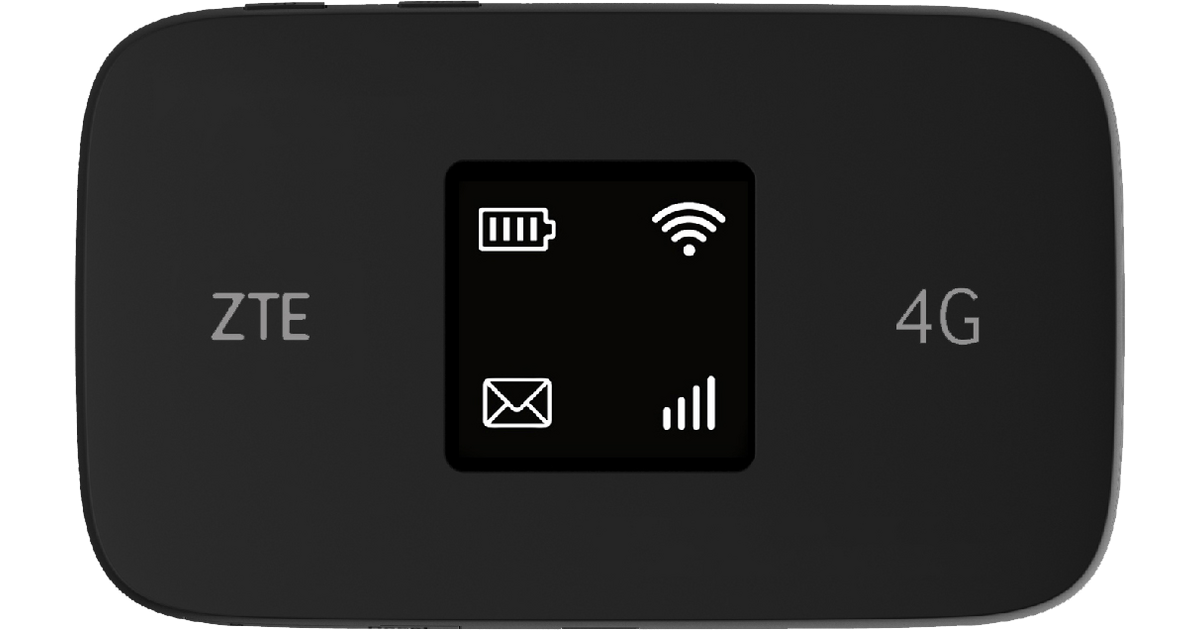 ZTE MF971L8 4G LTE mobil router fekete - Yettel