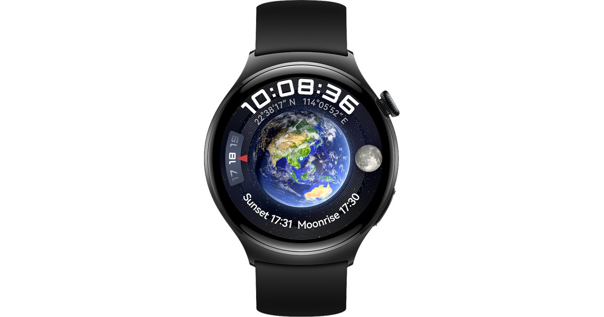 HUAWEI Watch 4 eSIM 55020AMN Fekete - Yettel