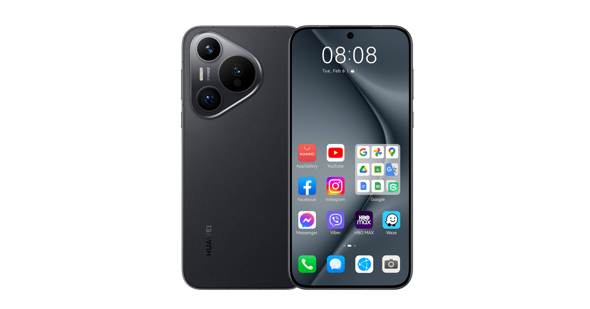 HUAWEI Pura 70 12/256GB Fekete - Yettel HUAWEI Pura 70 12/256GB Fekete - Yettel