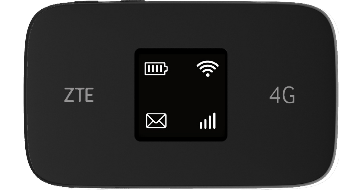 ZTE MF971R hordozható router fekete - Yettel