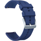 IQ Silicone watch band,22mm,navy blue