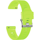 IQ Silicone watch band,20mm,lime