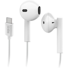 SBS Stereo headset, USB-C, white