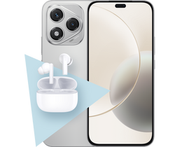 Honor 400 Lite 5G 8/256GB + X7 lite buds Ezüst - Yettel