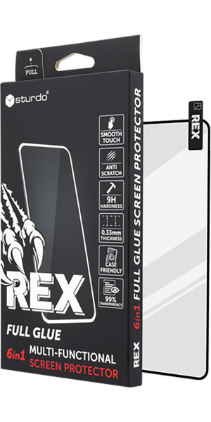 REX Üvegfólia teljes előlapra 2.5D, iPhone 13, iPhone 13 Pro REX Üvegfólia teljes előlapra 2.5D, iPhone 13, iPhone 13 Pro