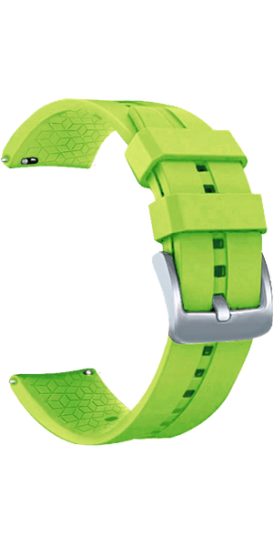 IQ Silicone watch band,22mm,lime