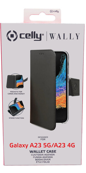 WALLY álvánnyá alakítható nyitható tok, Samsung Galaxy A23 5G