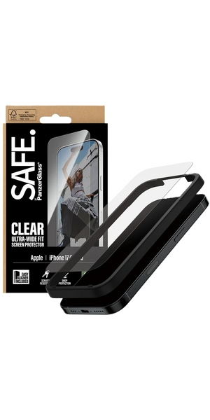 PG SAFE Glass,WideFit,iPhone 17