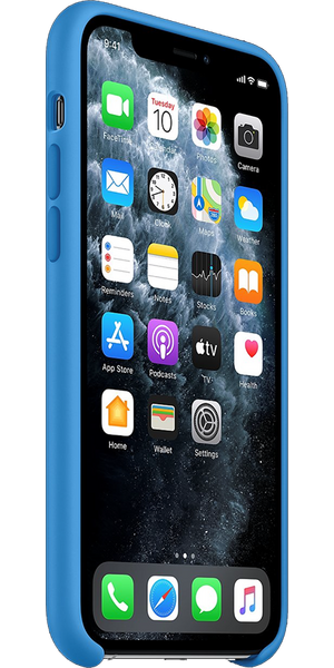 Apple iPhone 11Pro SiliconeCase,SurfBlue Apple iPhone 11Pro SiliconeCase,SurfBlue