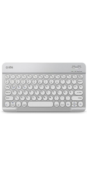 SBS QWERTZ bluetooth keyboard, HU, white