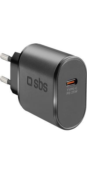 SBS Wall charger, 25W, USB-C WoC