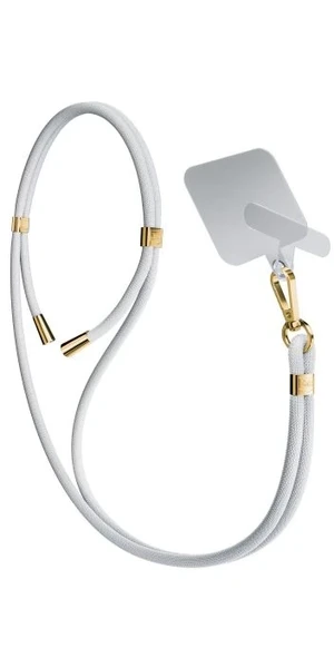 3MK EasyClip lanyard,white-gold 3MK EasyClip lanyard,white-gold