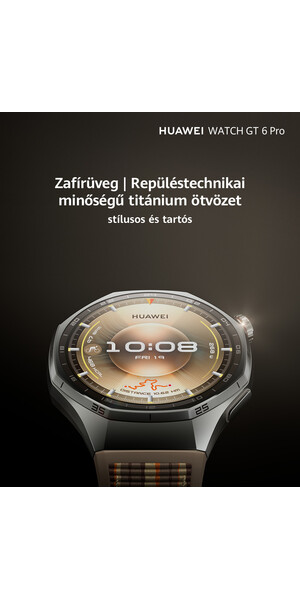 HUAWEI Watch GT6 Pro 46mm, titan