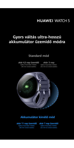 HUAWEI Watch 5 eSIM, 46mm, black
