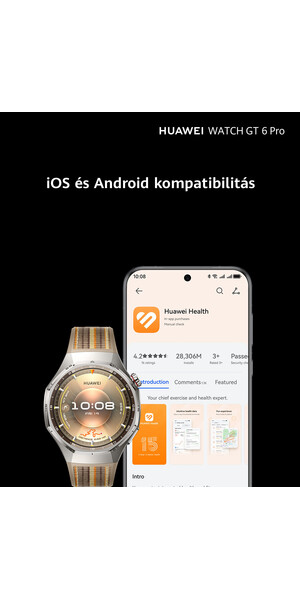 HUAWEI Watch GT6 Pro 46mm, titan