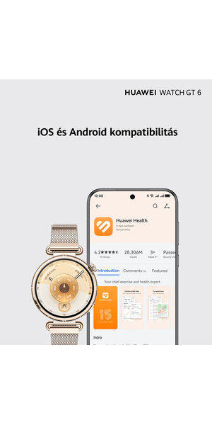 HUAWEI Watch GT6 46mm, black