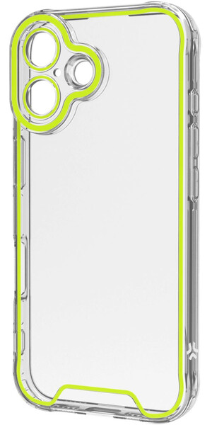 CLYFX Glow fluo case,iPhone 16,lime CLYFX Glow fluo case,iPhone 16,lime