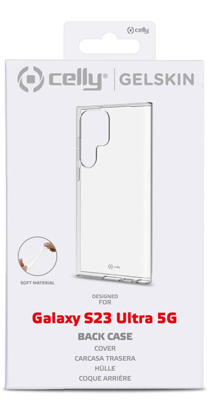 CLY GELSKIN case,transp,Samsung S23 U CLY GELSKIN case,transp,Samsung S23 U